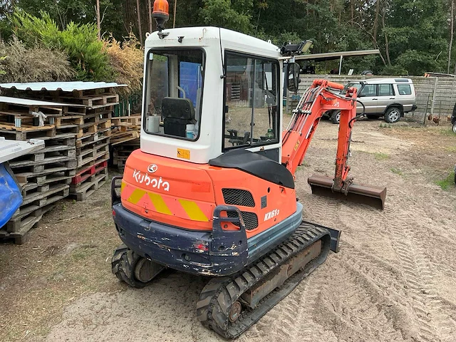2009 kubota kx61-3 minigraafmachine - afbeelding 25 van  27