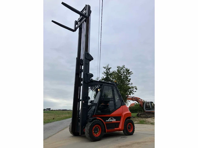 2009 linde h70d vorkheftruck - afbeelding 4 van  75
