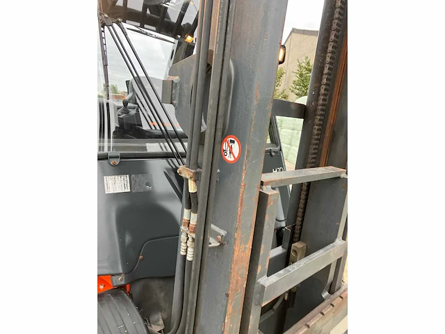 2009 linde h70d vorkheftruck - afbeelding 8 van  75