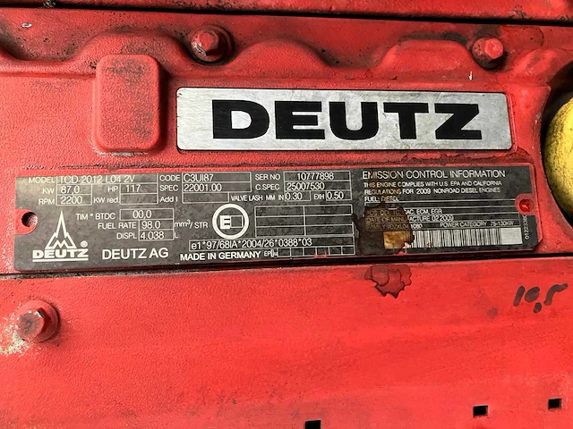 2009 linde h70d vorkheftruck - afbeelding 72 van  75