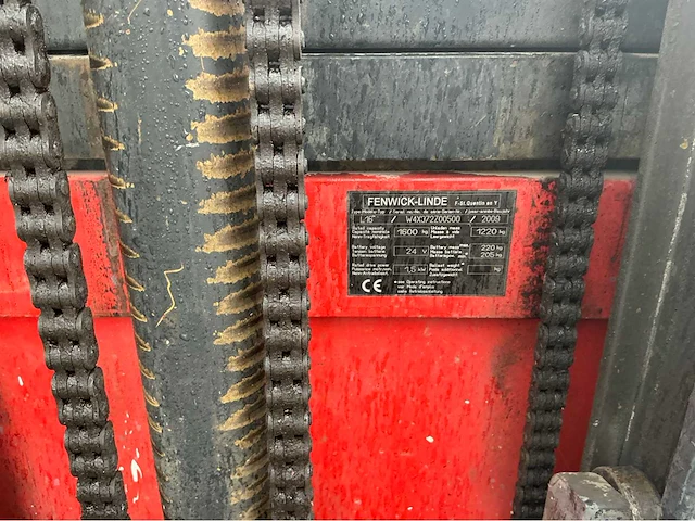 2009 linde l16 stapelaar elektrisch - afbeelding 7 van  7