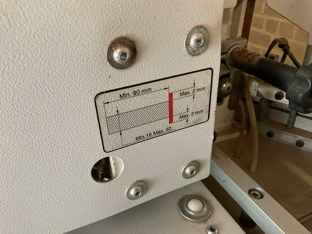 2009 maggi edging system 3/50 kantaanlijmmachine - afbeelding 3 van  15