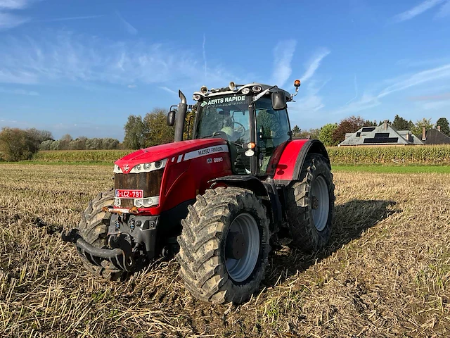2009 massey ferguson 8690 dyna vt vierwielaangedreven landbouwtractor - afbeelding 1 van  35