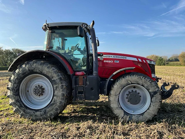 2009 massey ferguson 8690 dyna vt vierwielaangedreven landbouwtractor - afbeelding 31 van  35
