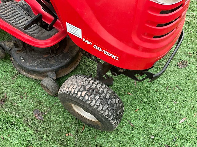 2009 massey ferguson mf36 -15rd zitmaaier - afbeelding 16 van  18