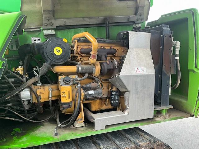 2009 merlo giraf track gt580b rupshoogwerker met werkkooien en hijslieren - afbeelding 11 van  38