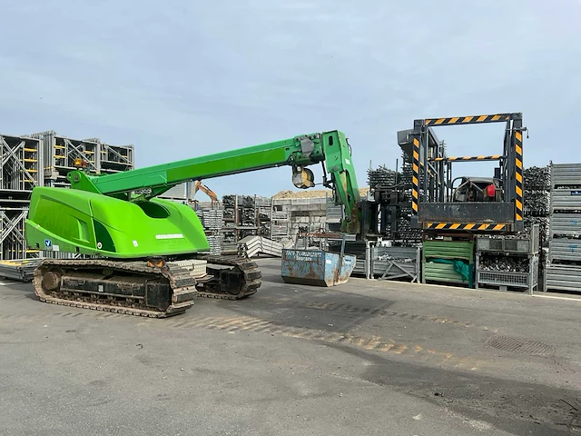 2009 merlo giraf track gt580b rupshoogwerker met werkkooien en hijslieren - afbeelding 1 van  38