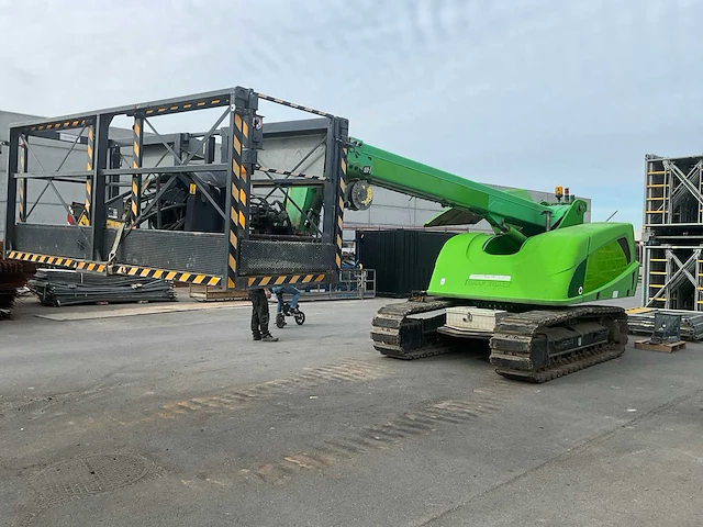 2009 merlo giraf track gt580b rupshoogwerker met werkkooien en hijslieren - afbeelding 14 van  38