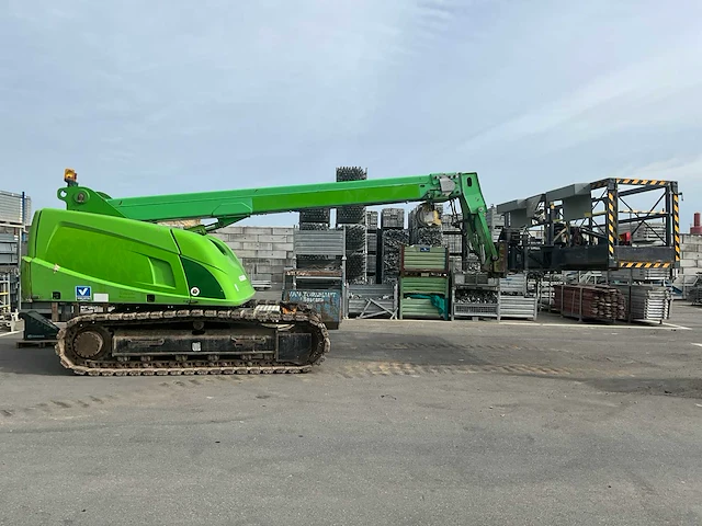 2009 merlo giraf track gt580b rupshoogwerker met werkkooien en hijslieren - afbeelding 12 van  38