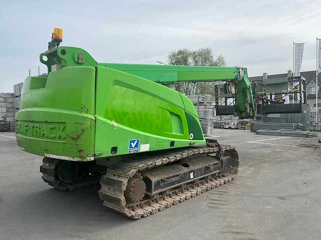 2009 merlo giraf track gt580b rupshoogwerker met werkkooien en hijslieren - afbeelding 24 van  38