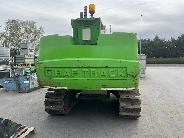 2009 merlo giraf track gt580b rupshoogwerker met werkkooien en hijslieren - afbeelding 25 van  38