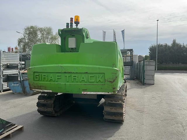 2009 merlo giraf track gt580b rupshoogwerker met werkkooien en hijslieren - afbeelding 33 van  38