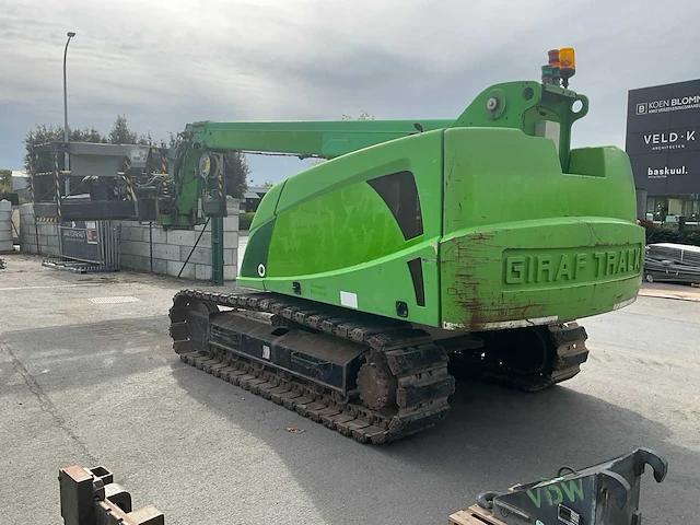 2009 merlo giraf track gt580b rupshoogwerker met werkkooien en hijslieren - afbeelding 34 van  38