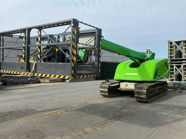 2009 merlo giraf track gt580b rupshoogwerker met werkkooien en hijslieren - afbeelding 36 van  38