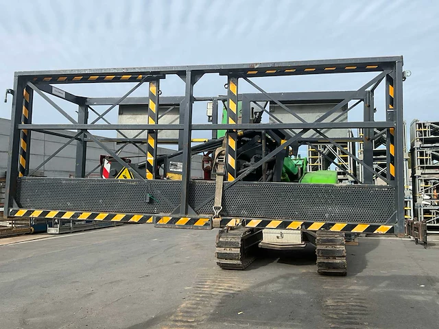 2009 merlo giraf track gt580b rupshoogwerker met werkkooien en hijslieren - afbeelding 37 van  38