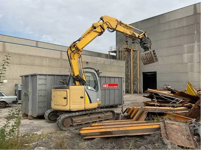 2009 new holland e70bs r-2 rupsgraafmachine - afbeelding 9 van  14