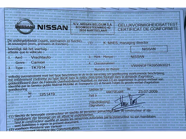 2009 nissan atleon 70.14 kipper - afbeelding 48 van  56