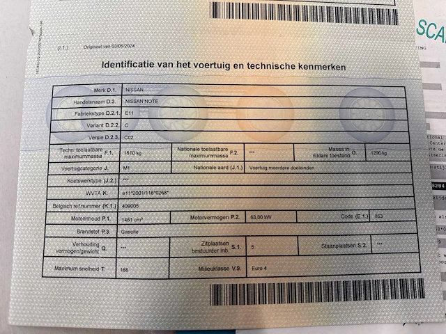 2009 nissan note personenauto - afbeelding 35 van  42