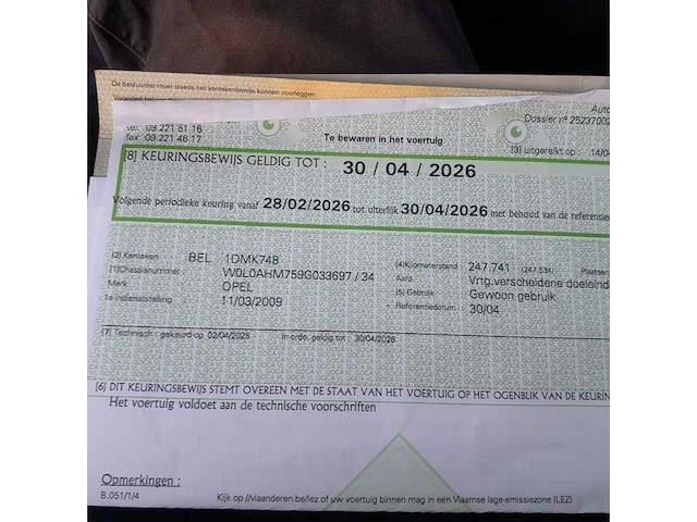 2009 opel 1.7 cdti - afbeelding 5 van  19