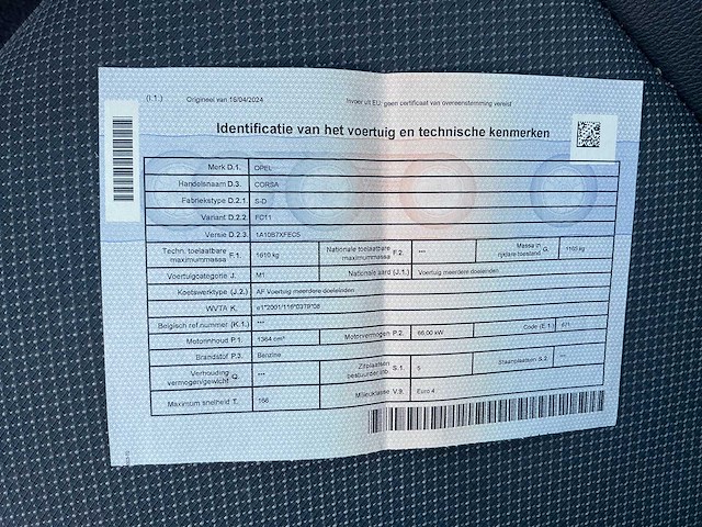 2009 opel corsa personenauto - afbeelding 36 van  44