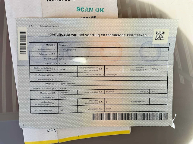 2009 renault megane personenauto - afbeelding 38 van  47