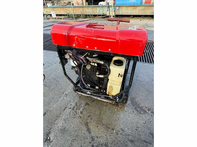 2009 rotair vrk120 zuigercompressor met benzinemotor - afbeelding 2 van  4