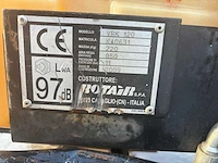 2009 rotair vrk120 zuigercompressor met benzinemotor - afbeelding 4 van  4