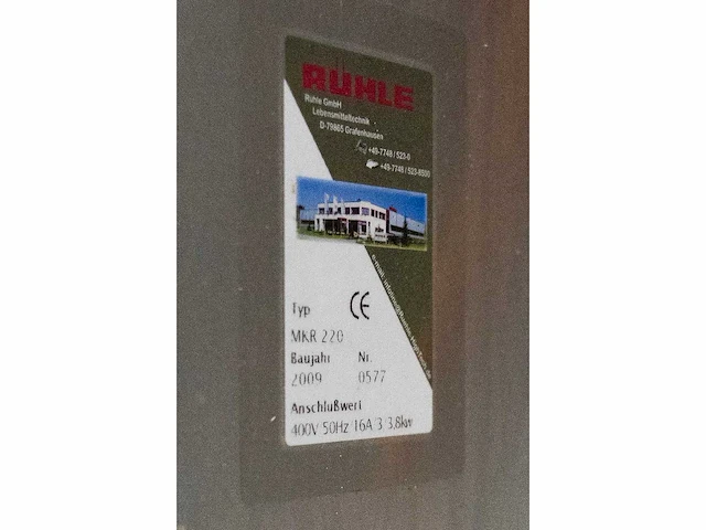 2009 ruhle mkr220 tumbler - afbeelding 4 van  6