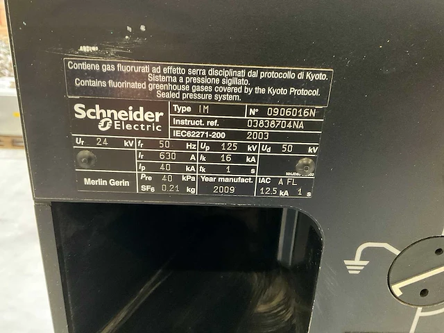 2009 schneider sm6 / im hoogspanning unit - afbeelding 5 van  8