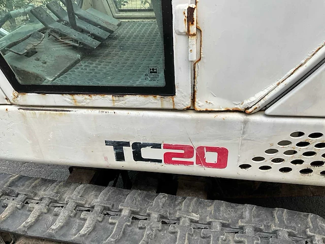 2009 terex tc20 minigraafmachine - afbeelding 2 van  28