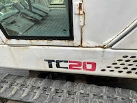 2009 terex tc20 minigraafmachine - afbeelding 2 van  28