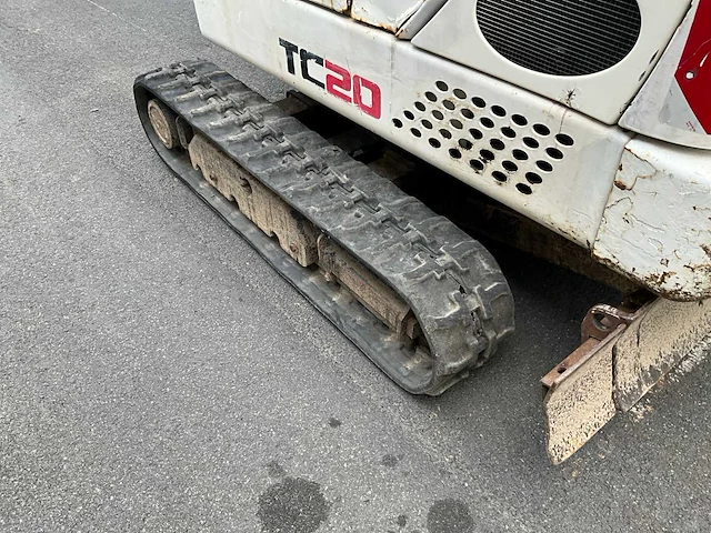 2009 terex tc20 minigraafmachine - afbeelding 27 van  28