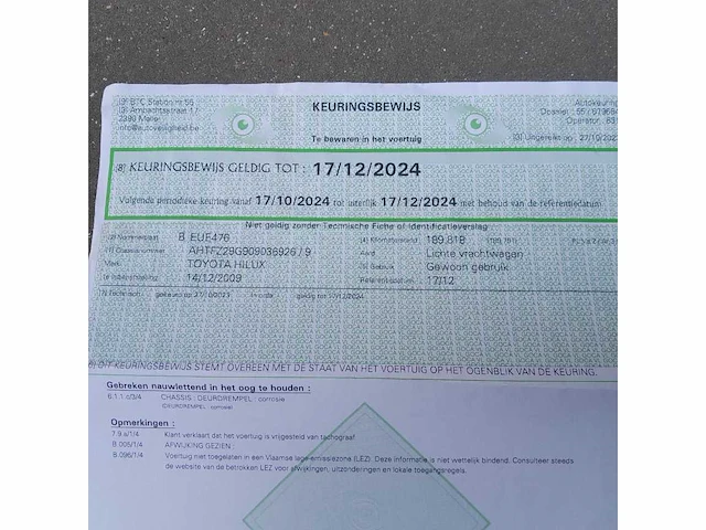 2009 toyota hilux (lichte vracht) - afbeelding 17 van  29