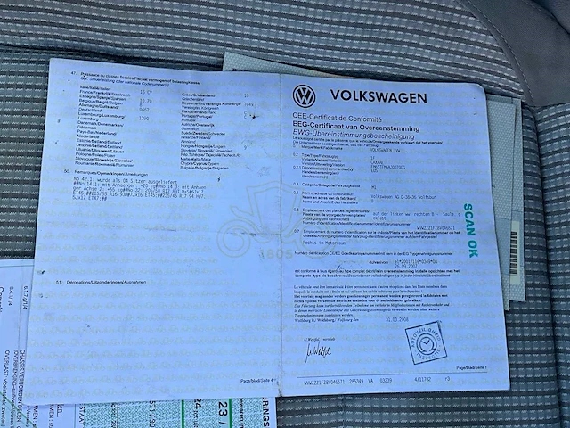 2009 volkswagen eos personenauto - afbeelding 39 van  45