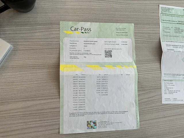 2009 volkswagen golf lichte vracht personenauto - afbeelding 14 van  24