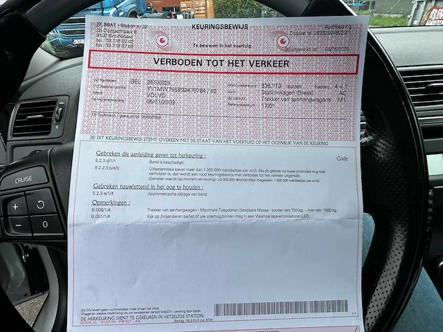 2009 volvo v50 - afbeelding 31 van  39