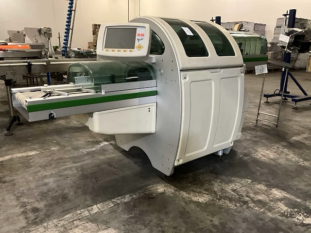 2009 waldys b220 automac 55 stretch folie verpakkingsmachine - afbeelding 1 van  13
