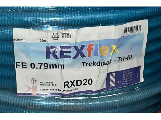 200m voorbedrade buis - afbeelding 4 van  4