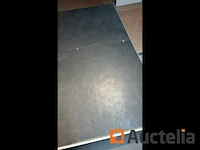 200m² wijktegels 75x75 gerectificeerd, antraciet betoneffect, vloer en wand, nieuw verpakt - afbeelding 2 van  2