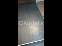 200m² wijktegels 75x75 gerectificeerd, antraciet betoneffect, vloer en wand, nieuw verpakt - afbeelding 1 van  2