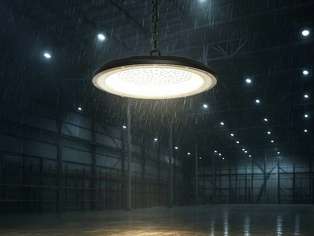 200w 4000k led ufo highbay waterdicht met lens (40x) - afbeelding 1 van  8
