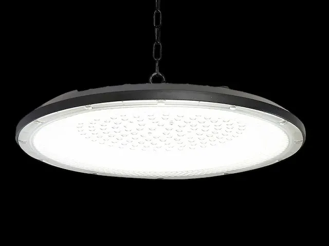 200w 6500k led ufo highbay slim waterdicht met lens (40x) - afbeelding 2 van  6