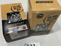 200x maxfast houtschroef 5 x 80 inox torx - afbeelding 3 van  3