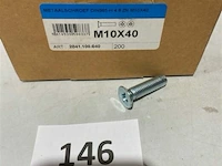 200x metaalschroef m10x40 - afbeelding 1 van  3