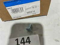200x metaalschroef m8x16 - afbeelding 3 van  3