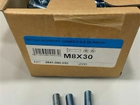 200x metaalschroef m8x30 - afbeelding 2 van  3