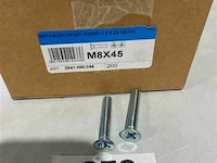 200x metaalschroef m8x45 - afbeelding 1 van  3