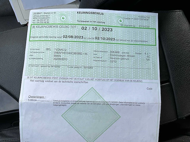 2010 - bmw 520d - personenauto - afbeelding 21 van  28