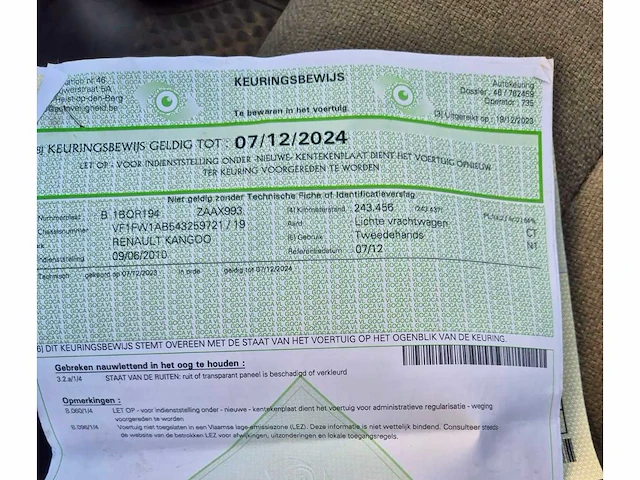2010 citroën kangoo bedrijfswagen - afbeelding 7 van  18
