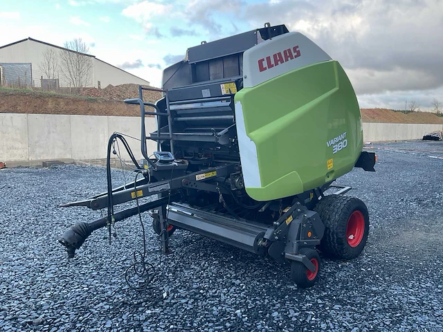 2010 claas variant 380 balenpers - afbeelding 1 van  26